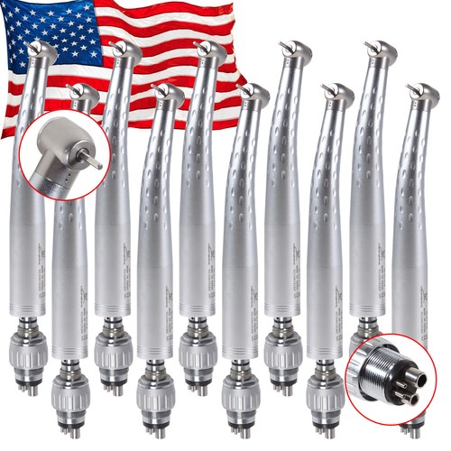 Dental High Speed Turbine Handpiece Standard Head w/ Coupler 4