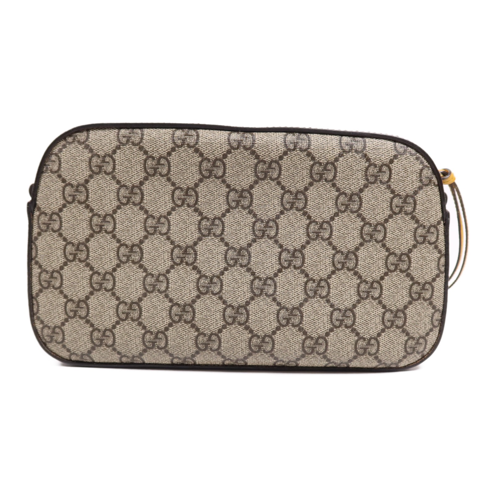authentic GUCCI GG Supreme Messenger Shoulder Bag 476466 Coated