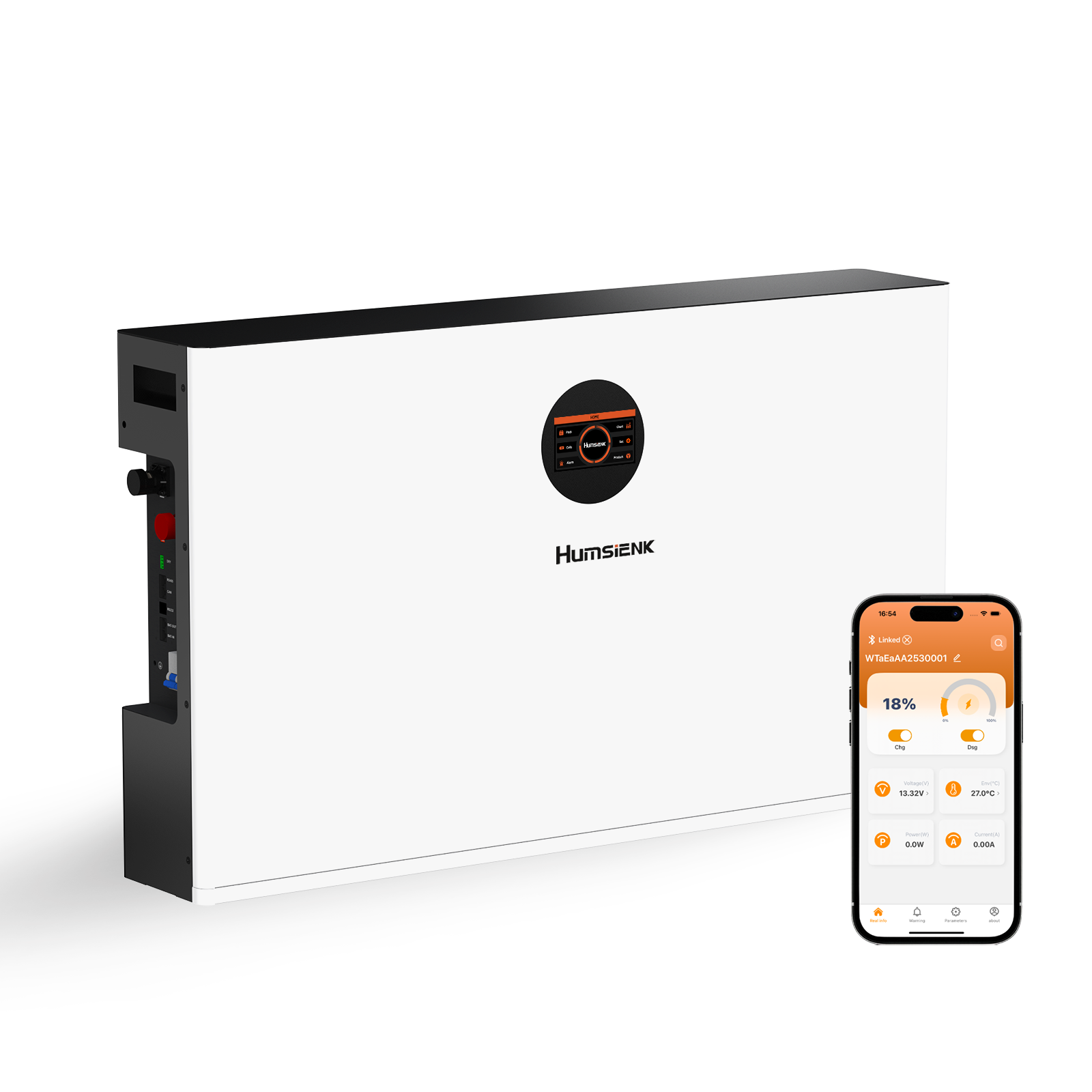 bi-yumi-peco(2ポット） Humsienk 48V 400Ah LiFePO4 Battery Floor-standing BYD Cells BMS