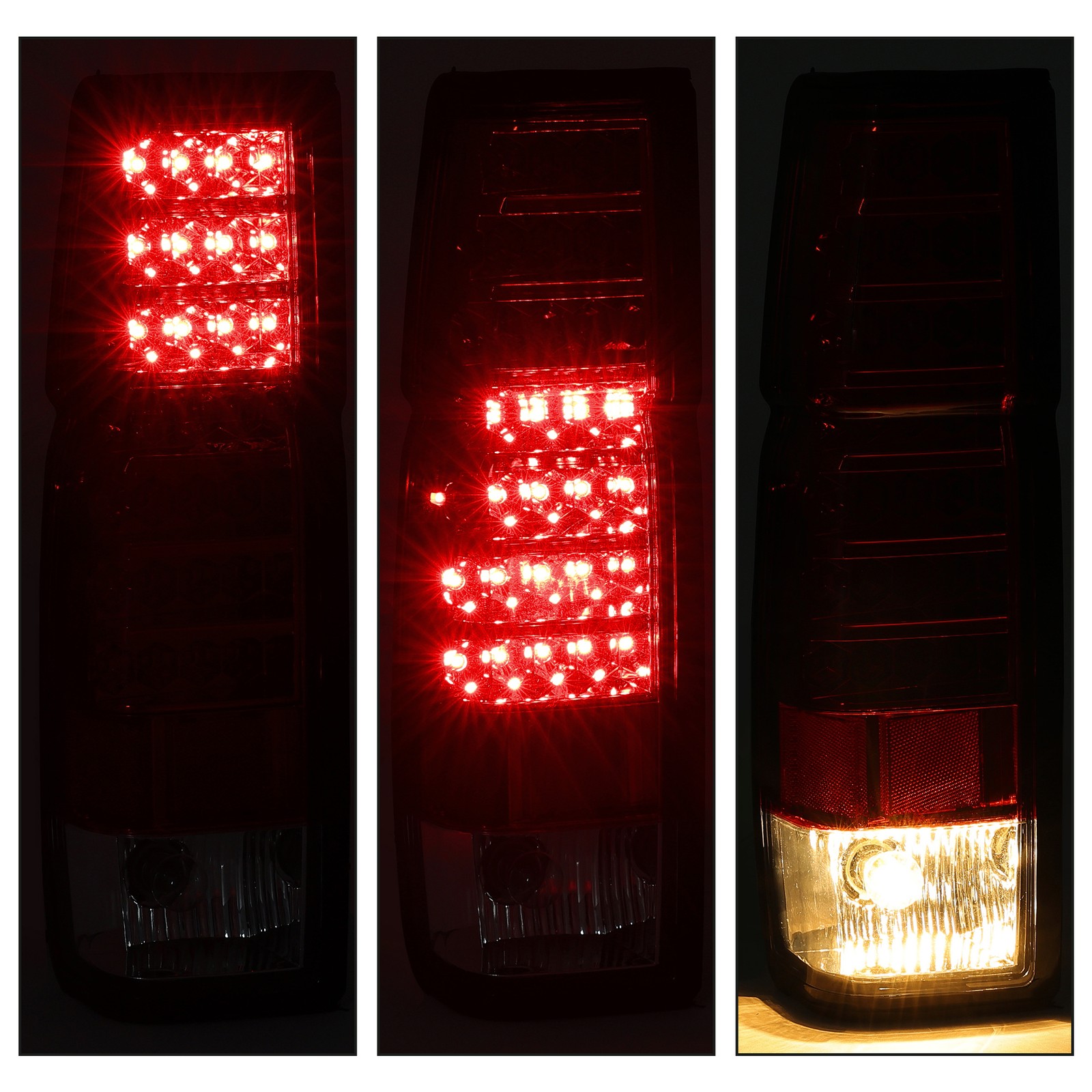 For Nissan D21 Hardbody Pickup 1986-1997 LED Tail Lights Lamps w
