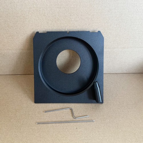 フィルムカメラ Linhof 4x5 recessed Lens board copal 0 Lens Board for Linhof Wista Technika 4x5 Camera Copal #0 Recessed