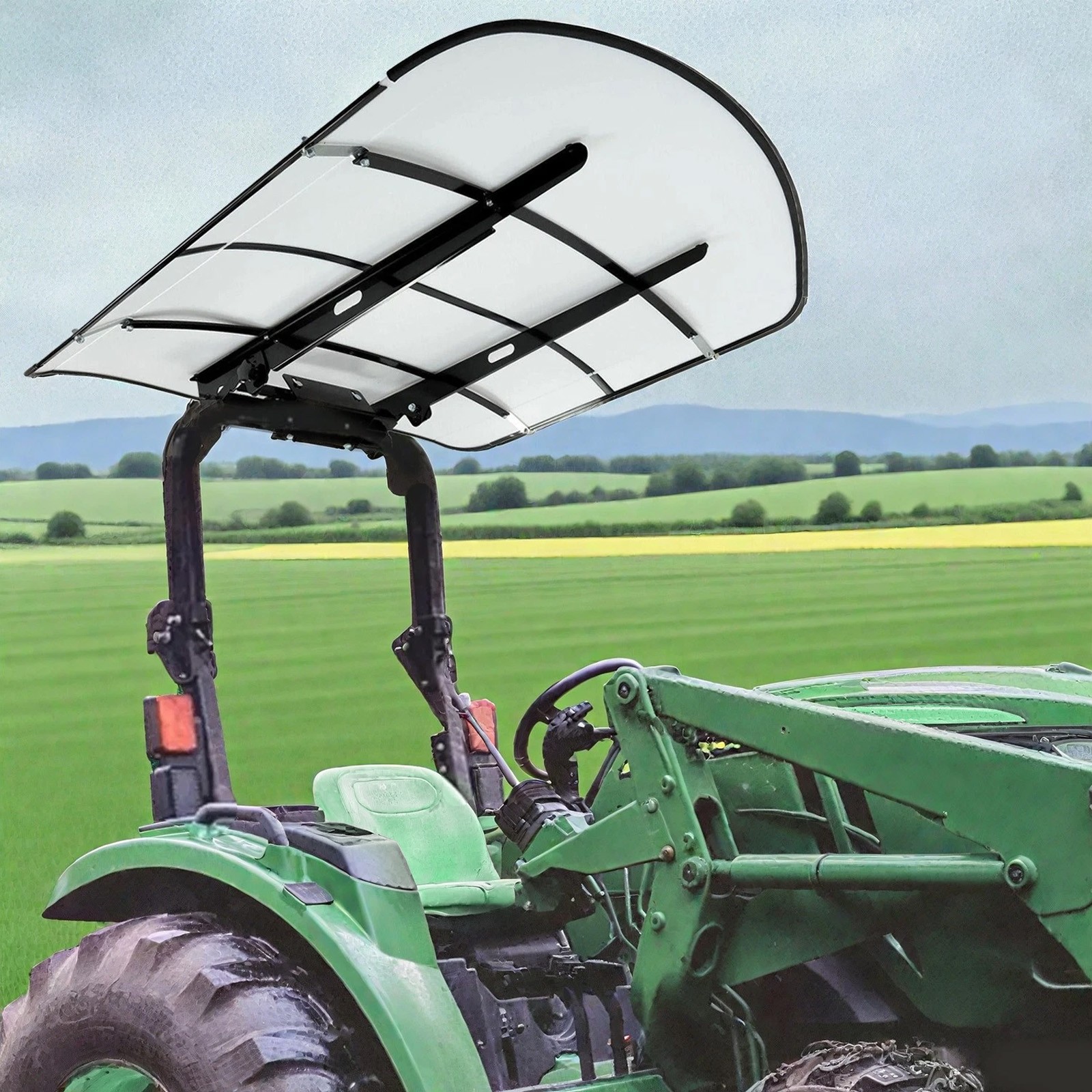 Tuff Top Tractor Canopy White For ROPS 52