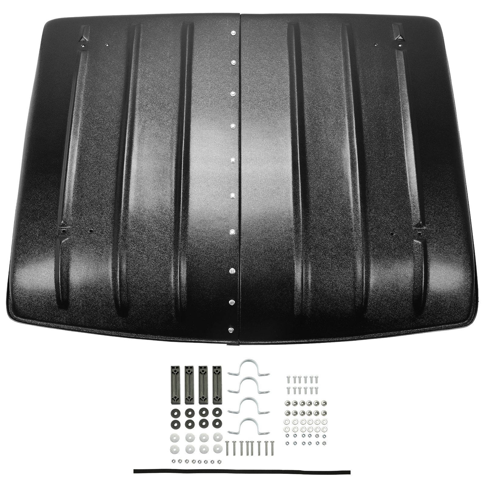 FOR 2005-2023 KAWASAKI MULE 610 600 SX 4X4 BLACK HARD TOP ROOF
