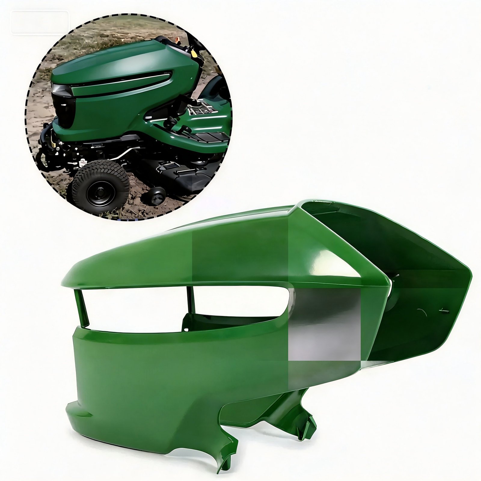 Front Hood Assembly For John Deere X340 X360 X500 X530 534