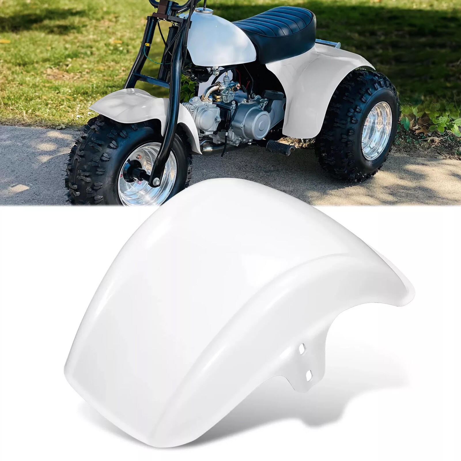For Honda ATC70 ATC 70 1978-1985 Painted WHITE Plastic Front