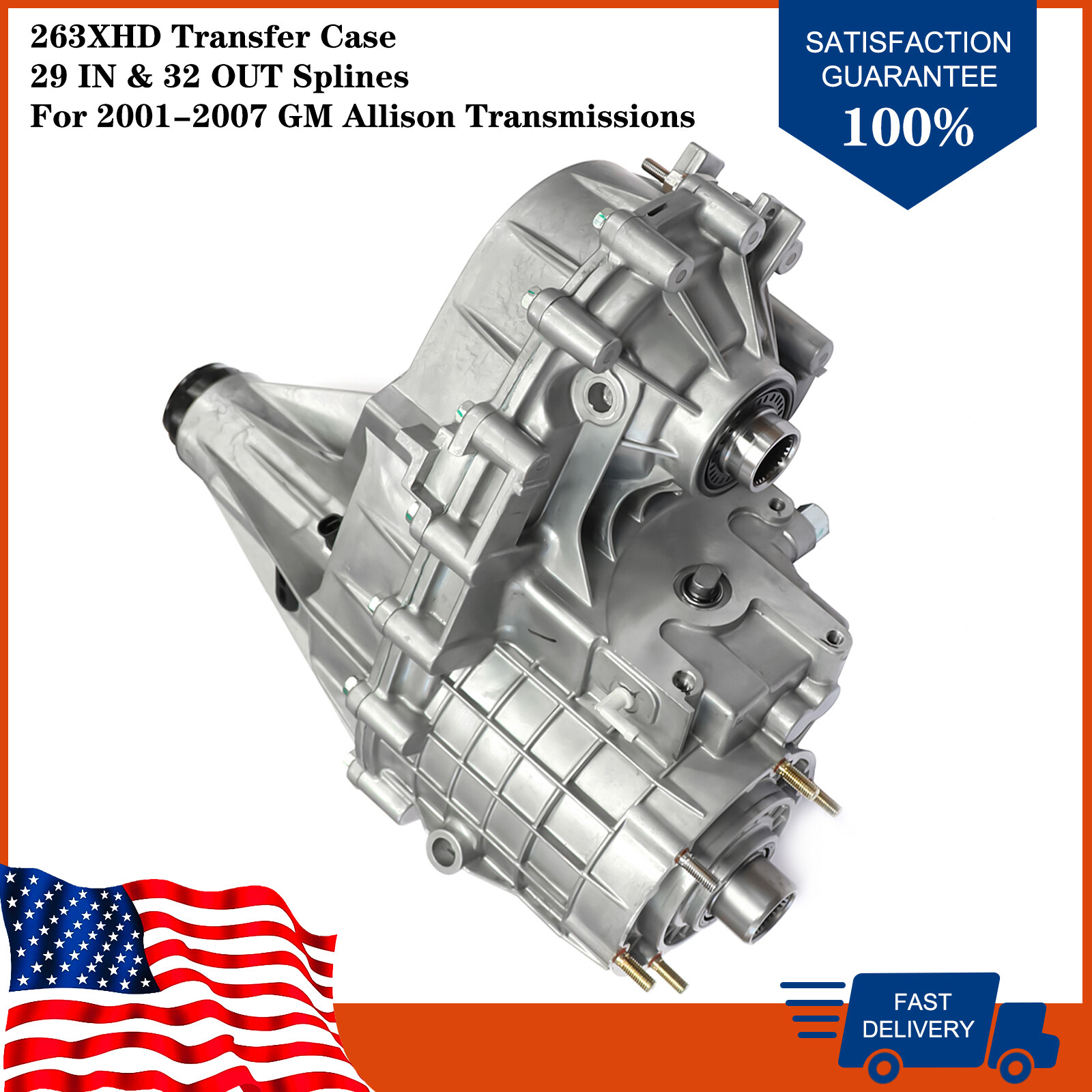263XHD Transfer Case for CHEVY SILVERADO 2500 GMC SIERRA 2500 3500