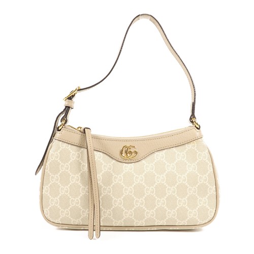 GUCCI GG GHW Ophidia Small HandBag Coated Canvas/Leather Grey | eBay