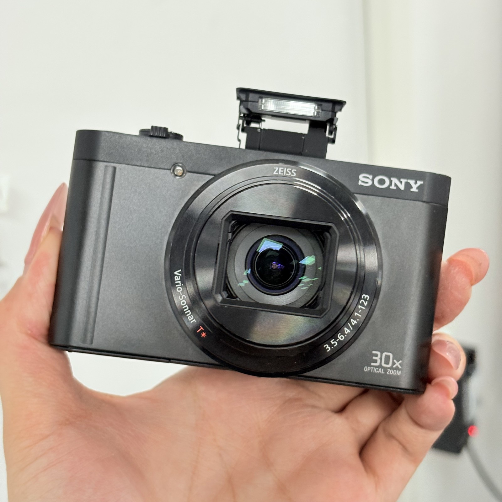 SONY Cyber-Shot DSC-WX500 18.2MP Digital Camera Black English - 90