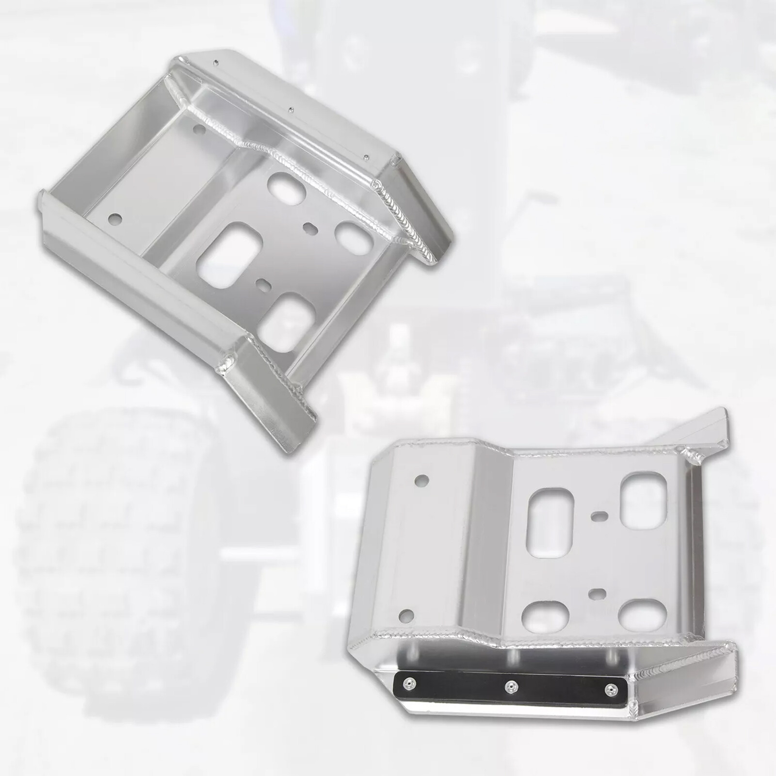 For Suzuki LTZ400 Z400 KFX400 Aluminum Swing Arm Skid Plate Guard