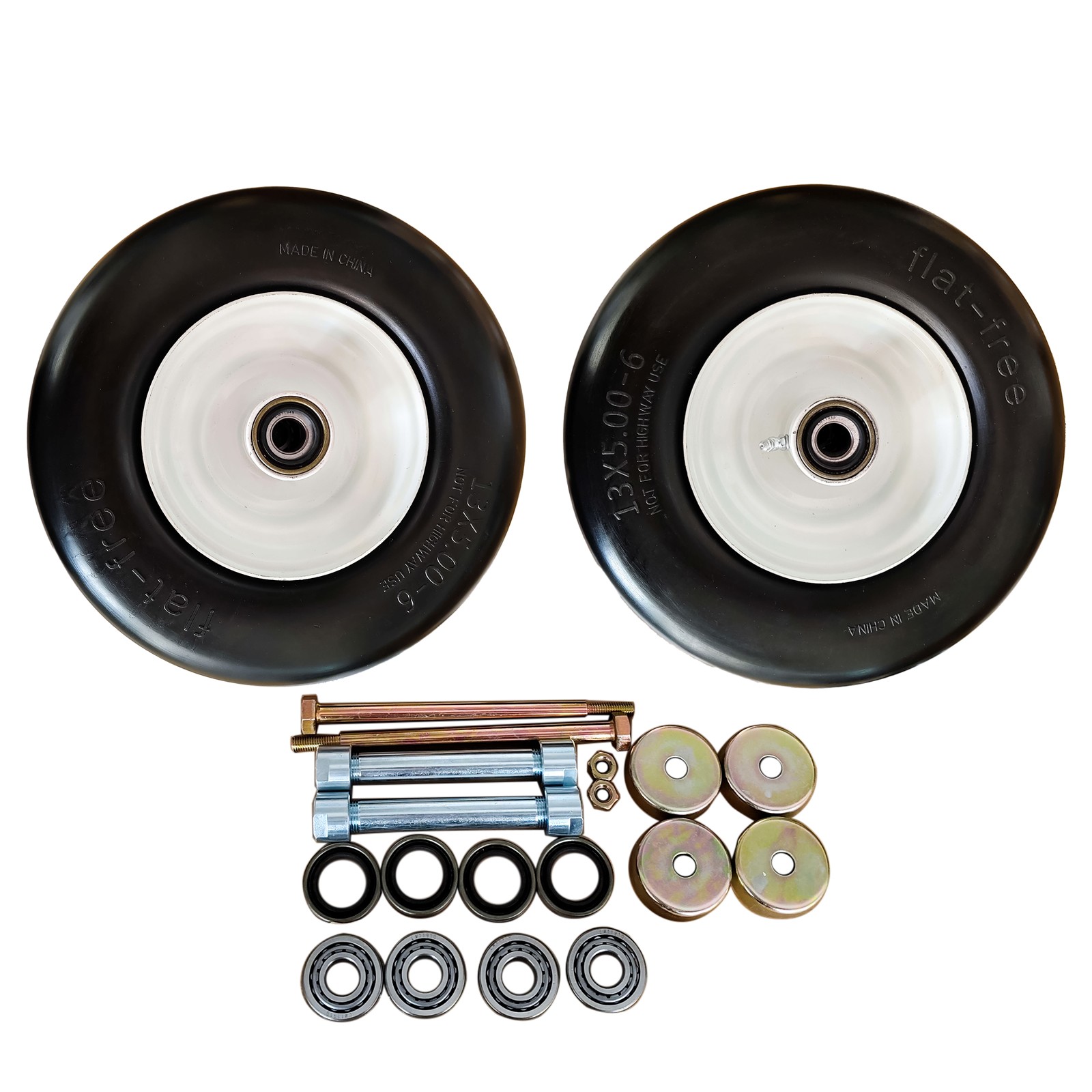 2PK Front Solid Tire Puncture Proof No Flat 13x5x6 For Exmark
