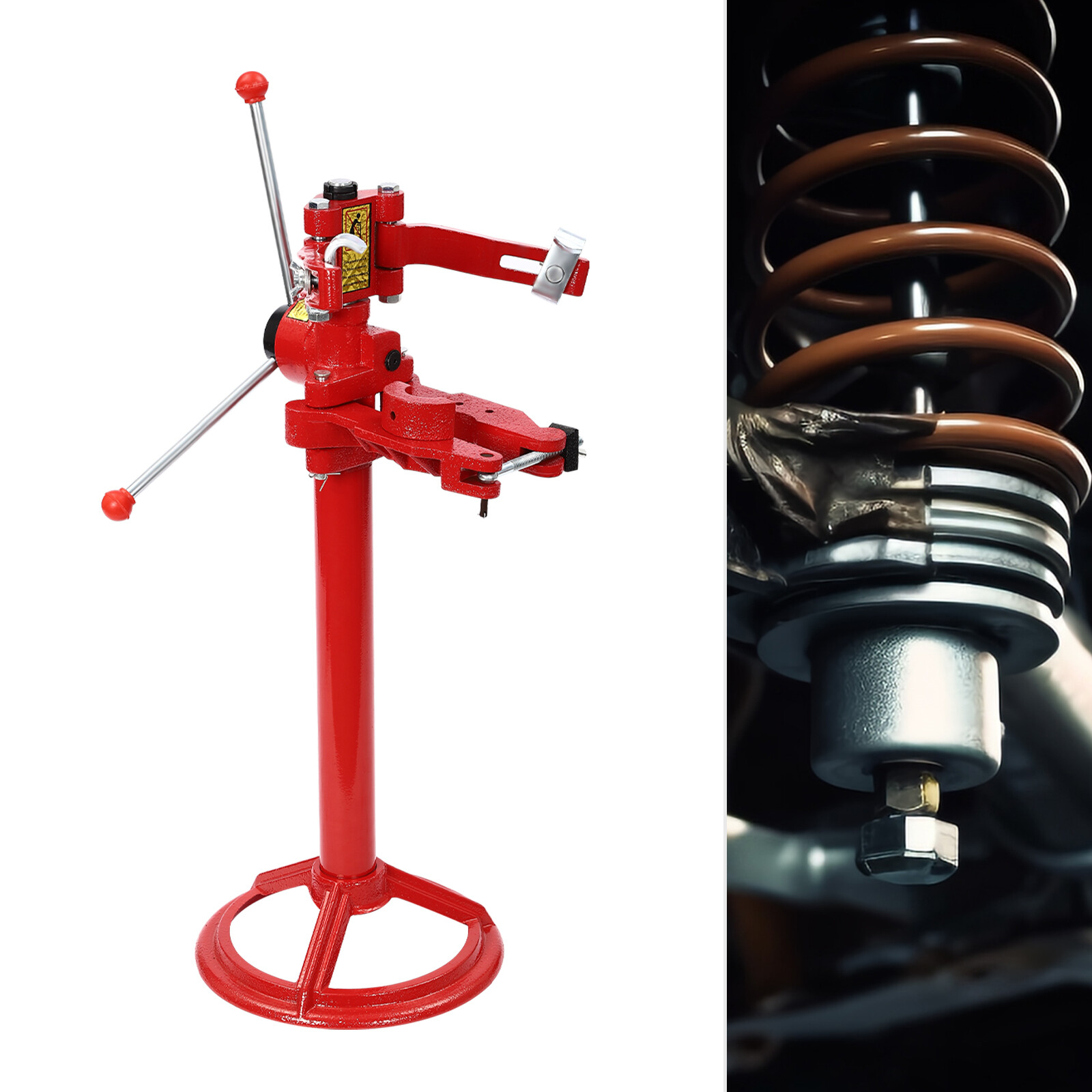 2200lbs Vehicle Auto Spring Compressor Hand Operate Strut Spring