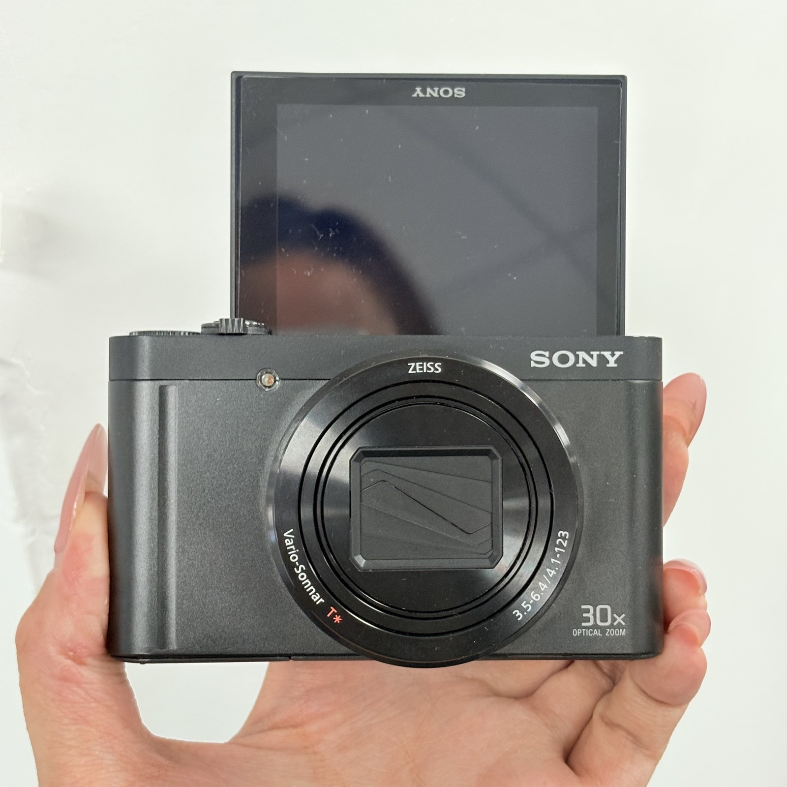 SONY Cyber-Shot DSC-WX500 18.2MP Digital Camera Black English - 90