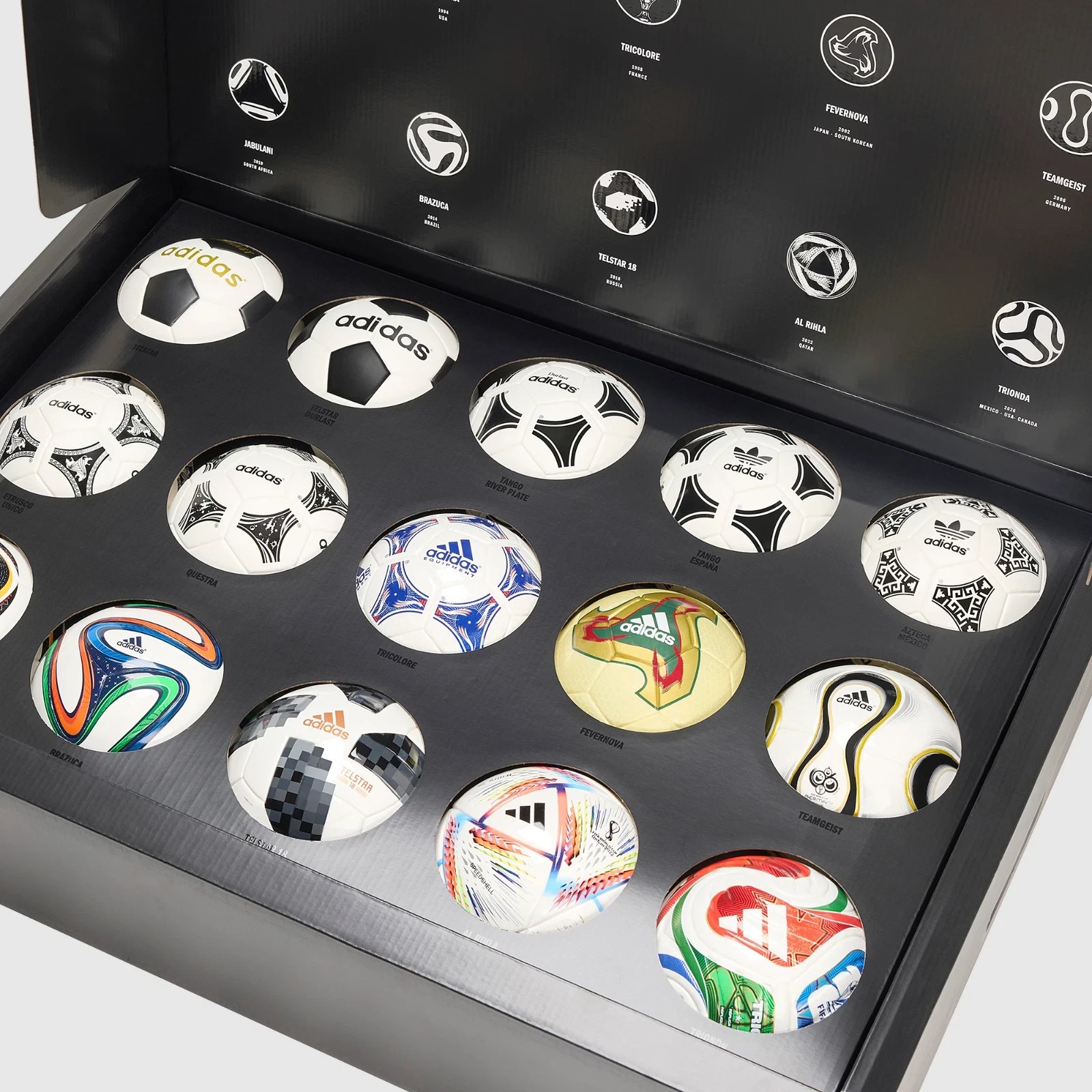 NEW IN BOX 1970-2026 Adidas FIFA WORLD CUP Historical Mini Ball