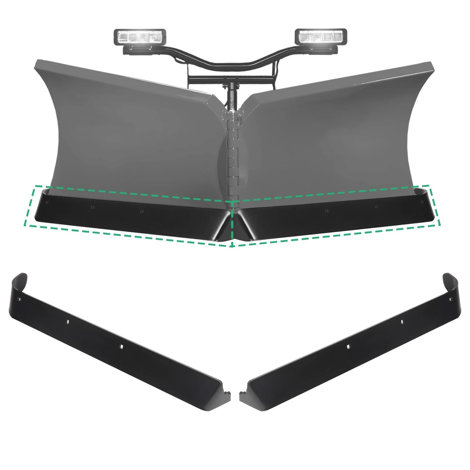 floow様 オーダー Pair Snow Plow Cutting Edge Kit For 8' 2