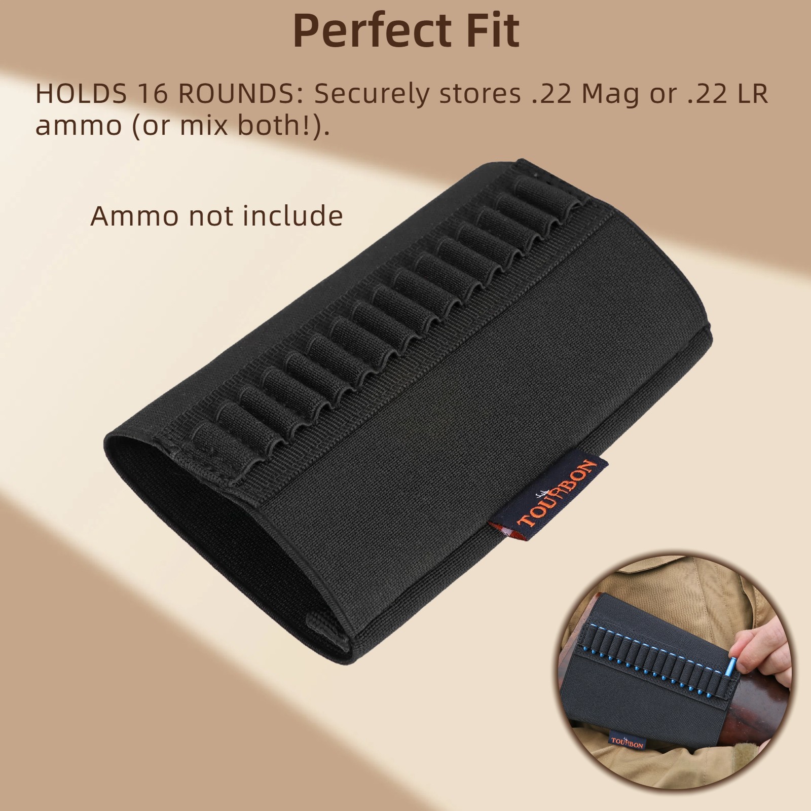 Étui De Crosse En Cuir Pour Fusil – Porte-obus Universel – Wayne's Dog, Neuf