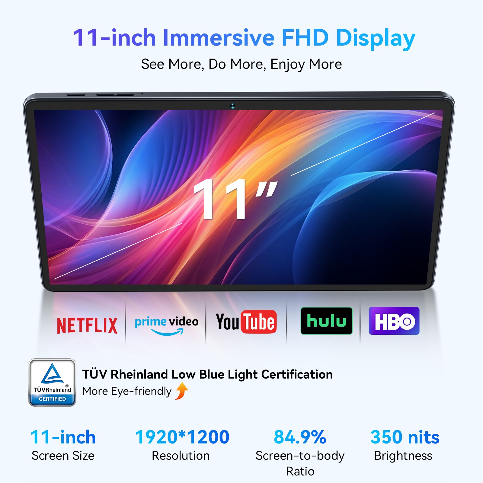 TABWEE W90 Android 16 Tablet 11