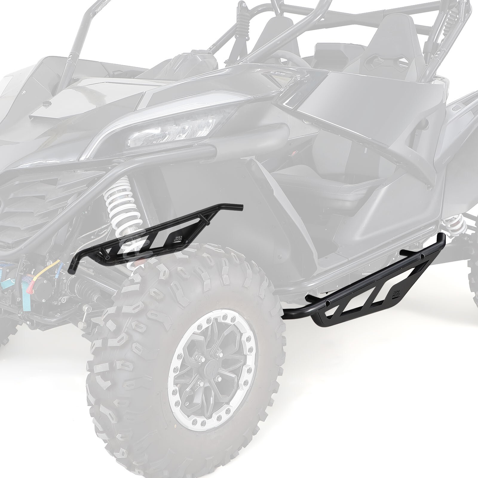 KEMIMOTO 2PCS Nerf Bars Heavy Duty Side Steps for CFMOTO ZFORCE