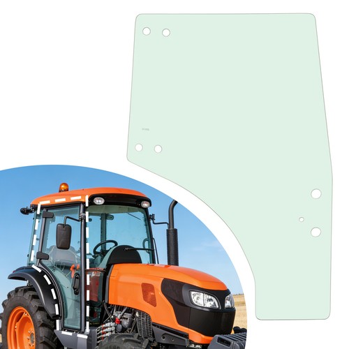 RH Right Side Door Glass For Kubota M5-091 M5140 M6060 M7040 M8560