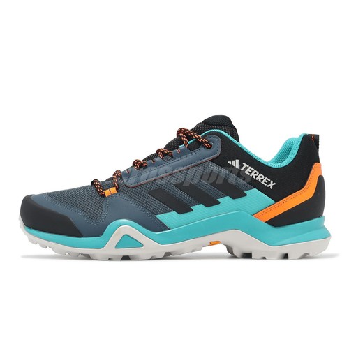 adidas Terrex AX3 Legend Blue Core Black Orange Men Outdoors Shoes
