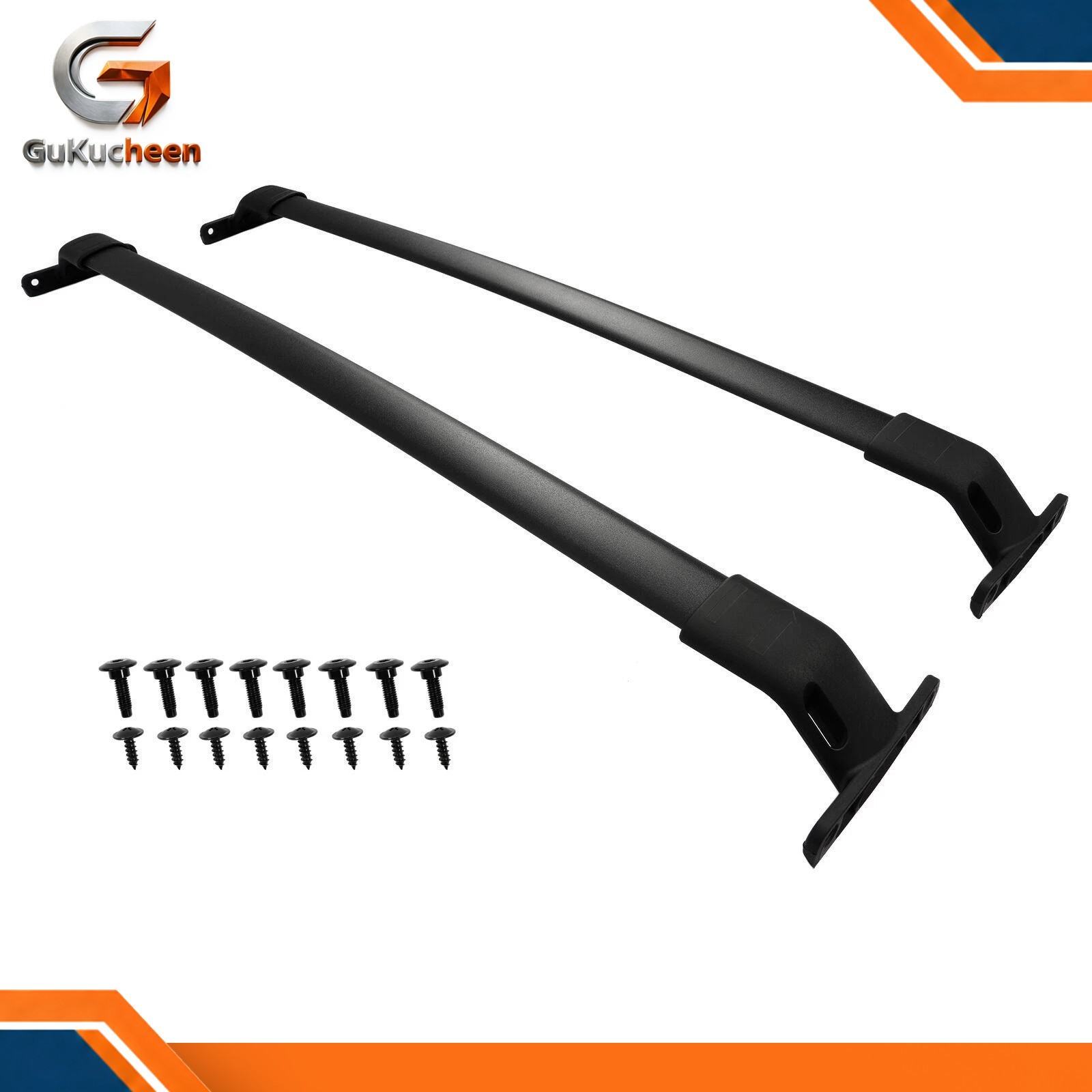 For Ford Expedition & Lincoln Navigator 2018-2026 Roof Rack Rail Cross bar Black