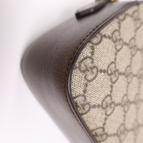 GUCCI GG GHW Supreme Messenger Shoulder Bag 476466 Coated Canvas