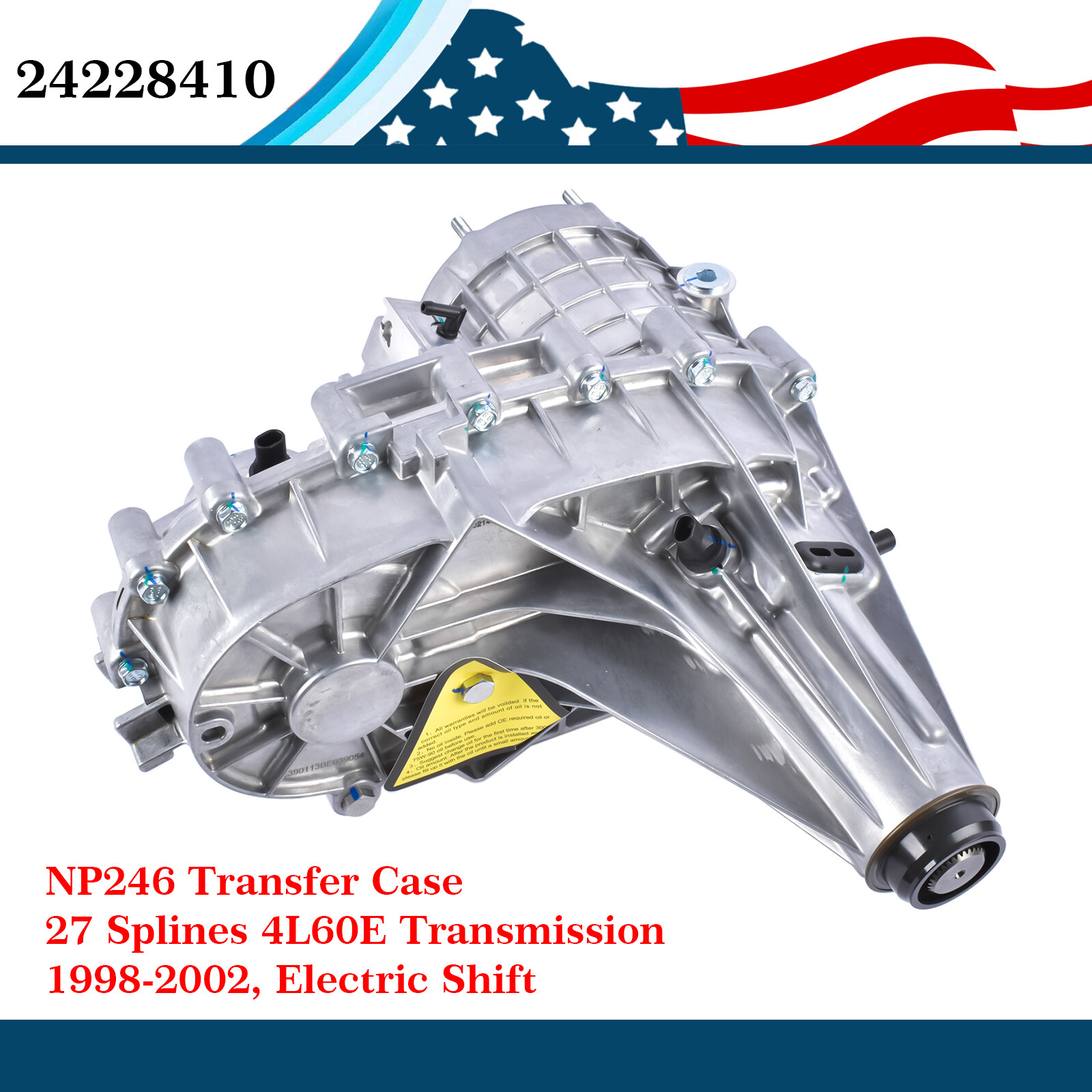 NP246 Transfer Case 27 Splines 4L60E Fits GMC K1500 Suburban Yukon