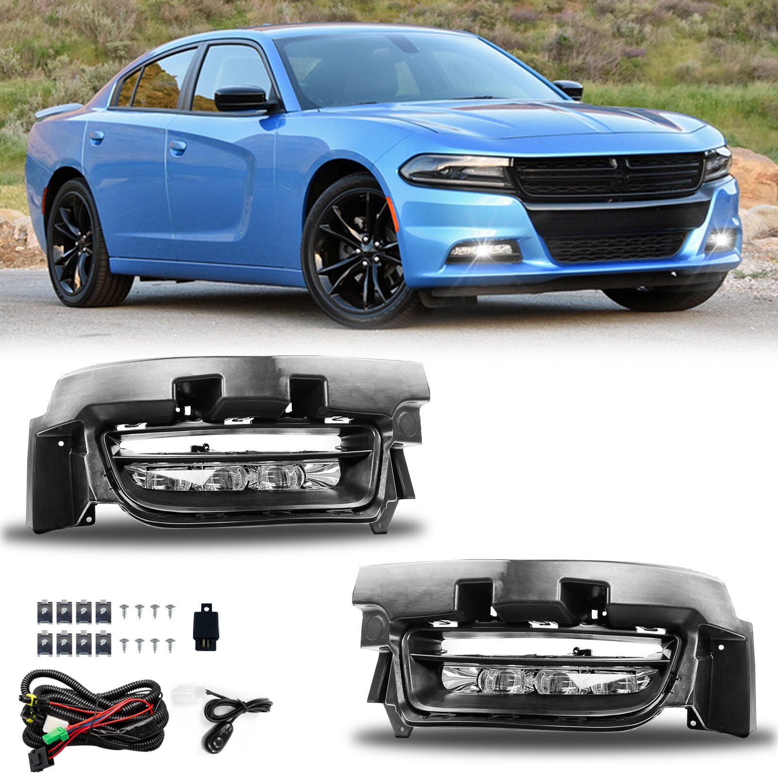 2020 dodge charger fog lights How to Install Fog Lights on 2020 Sxt Dodge Charger main image 1