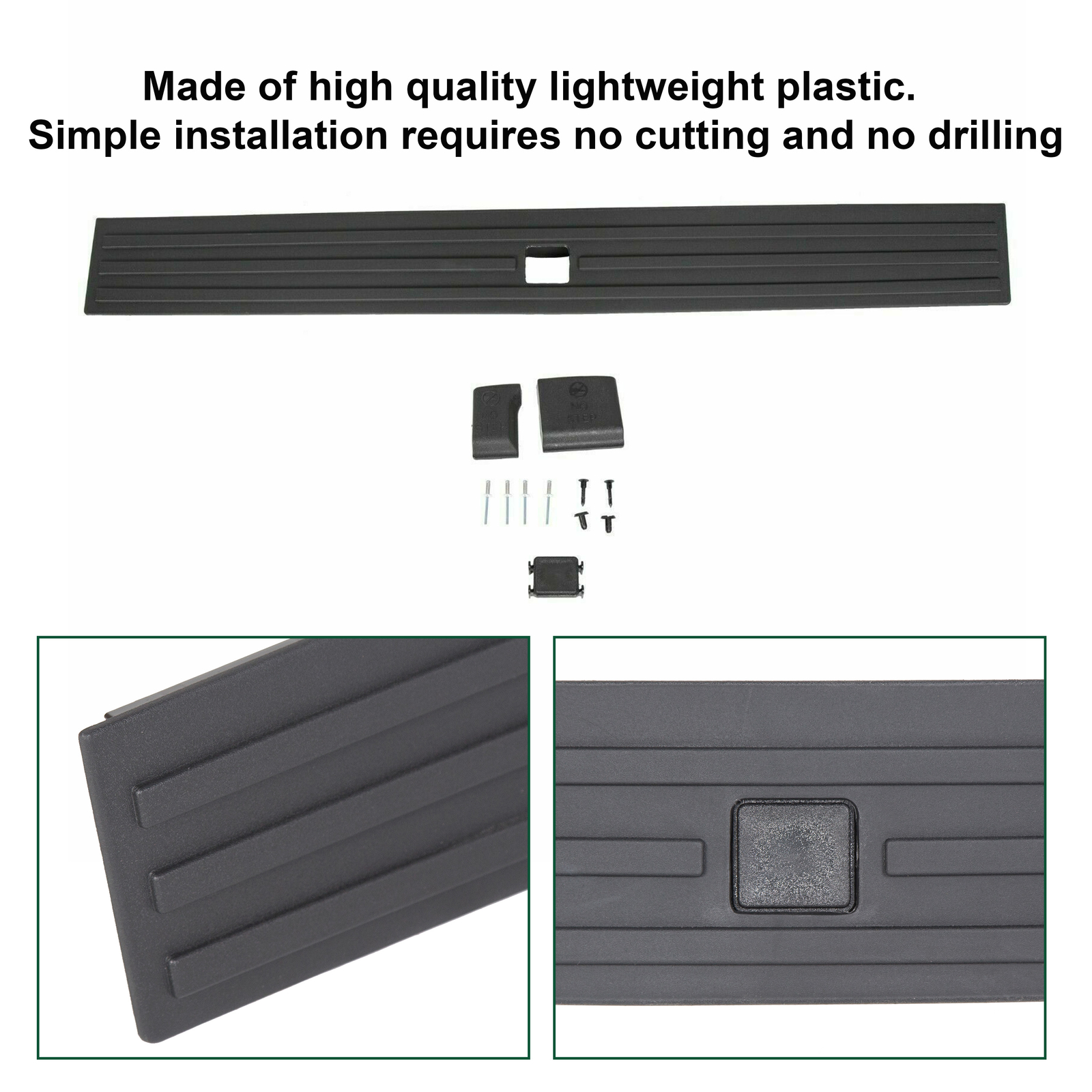 Ford F150 Tailgate Molding Trim - 2015-2020 Models With Release Button