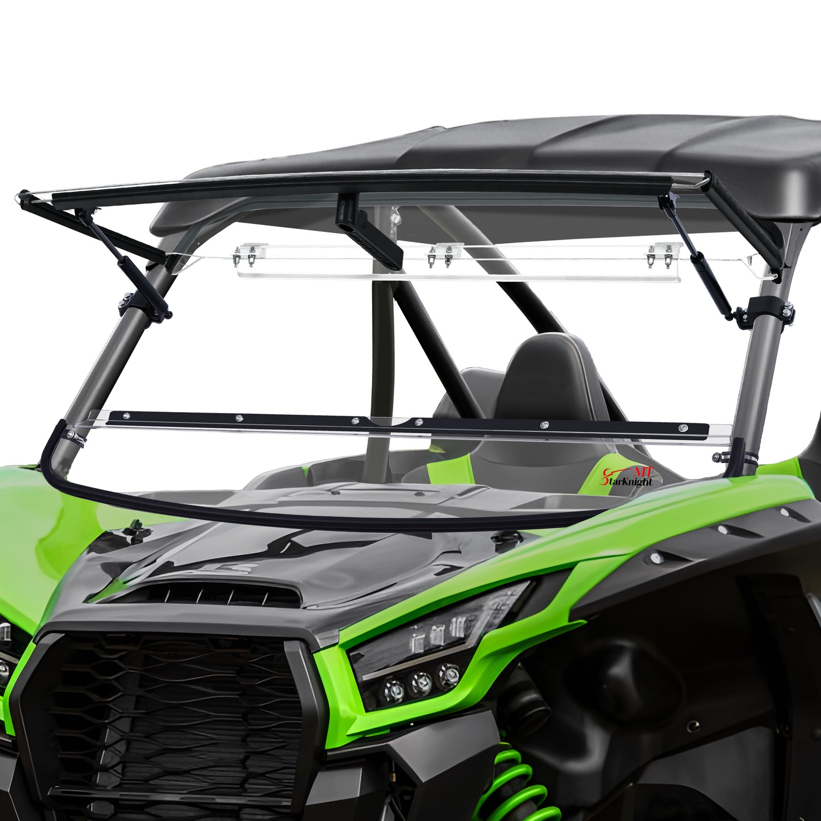 かりん Flip Front Windshield For Kawasaki Teryx KRX 1000 2020-2025 2026