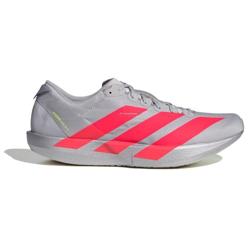 Adidas Adizero Adios 9 Running Grey Two Lucid Red Grey IH5746