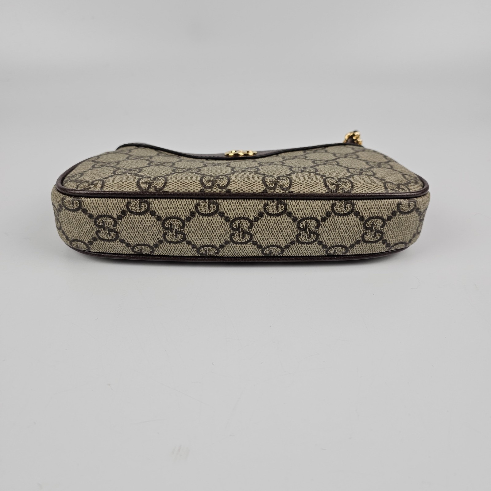 GUCCI Ophidia Mini Beige And Ebony GG Canvas Shoulder Bag | eBay