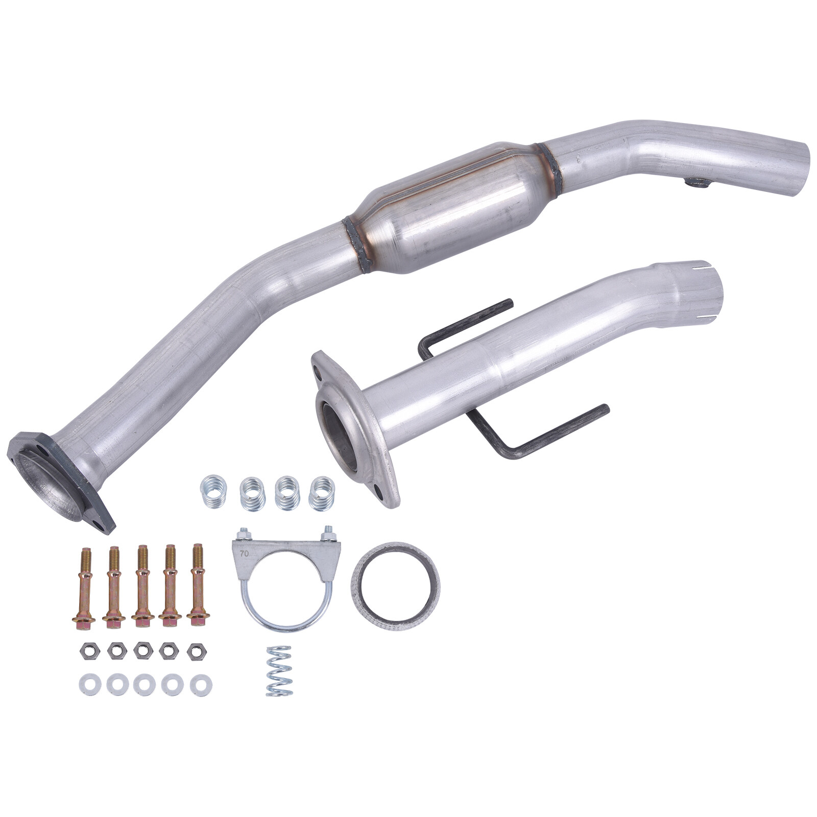 Colector De Escape Delantero | JDMSPEED | Hierro Fundido | Para Olds Chevy Trailblazer GMC Envoy Bravada Rainier