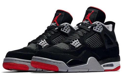 Nike Air Jordan 4 Retro OG Mid Bred AJ4 Bred '2019' NIB DS 308497