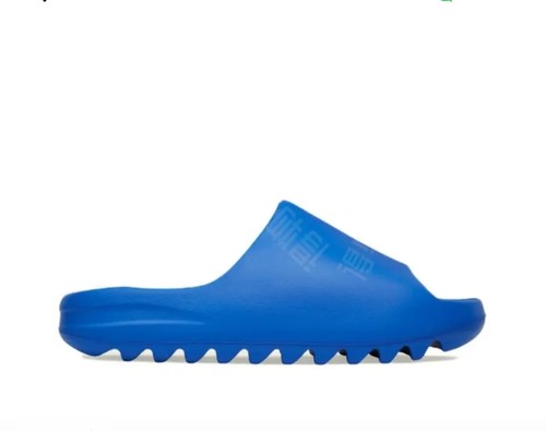 adidas Yeezy Slide Azure Cobalt Royal Blue ID4133 Unisex | eBay