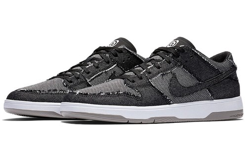 Size 6 - Medicom Toy x Nike SB Dunk Elite Low Black for sale