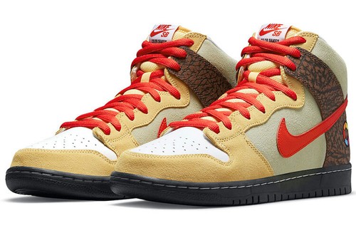 Nike Dunk High SB x Color Skates Kebab And Destroy 2021 CZ2205-700