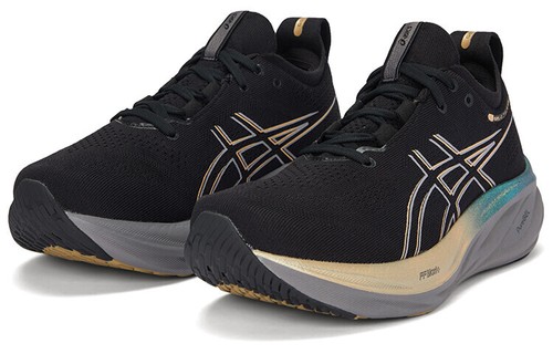 ASICS Gel Nimbus 26 Platinum Black Champagne - 1011B922-001 | eBay