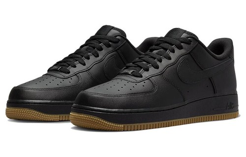Level SS/New - Nike Air Force 1 Black Gum DZ4404-001 Men's Sizes