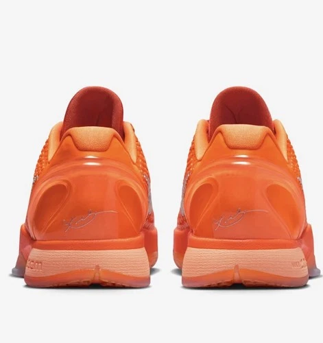 Nike Kobe 6 Protro Total Orange GS Big Kid FV9676-800 Size 3.5Y-7Y