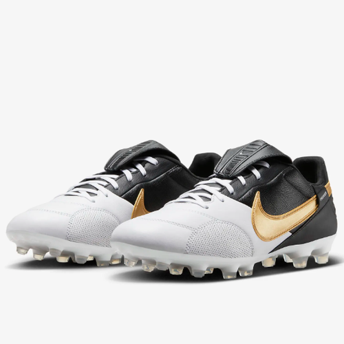 Nike Premier 3 FG Firm Ground Soccer Shoes 'Black/Gold' (AT5889