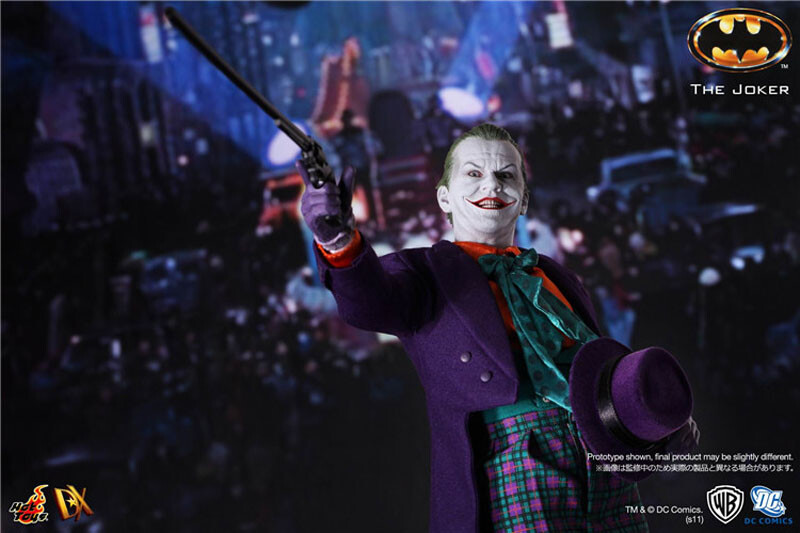 HotToys 1/6 Scale DX08 1989 Batman Joker Jack Nicholson Action