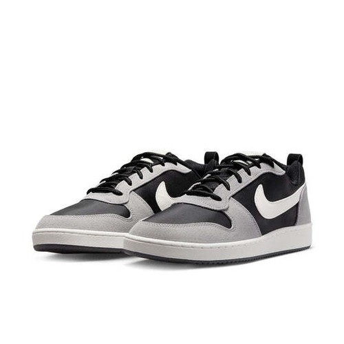 Nike Court Borough Low Premium Black Grey Sail 844881-005 Men's