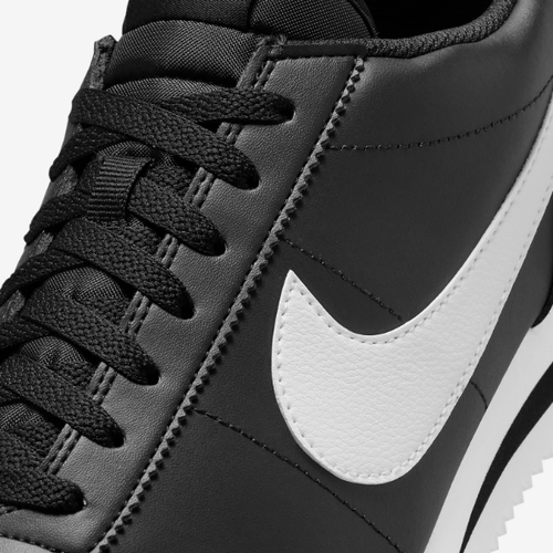Nike Cortez Leather Shoes 'Black/White' (DM4044-001) | eBay