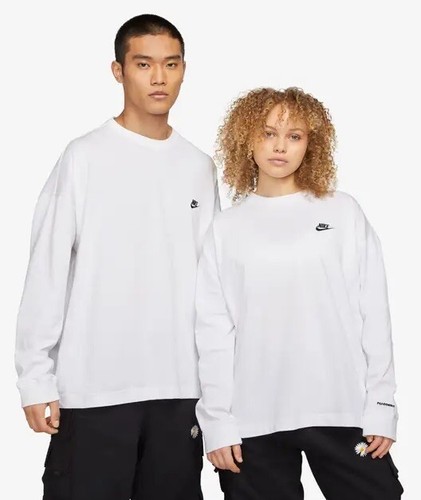 Nike x Peaceminusone G-Dragon Long Sleeve Sweatshirts White DR0098