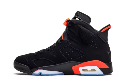 Nike Air Jordan 6 High Retro Black Infrared 2019 Men's 384664-060