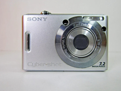 Sony Cyber-shot DSC-W35 7.2MP Digital Camera -Silver 27242710085| eBay