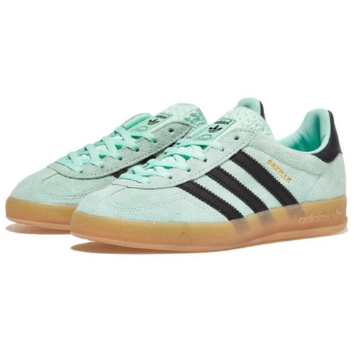  GAZELLE スニーカー adidas Gazelle Indoor Clear Mint Black Gum - IH7488 | eBay