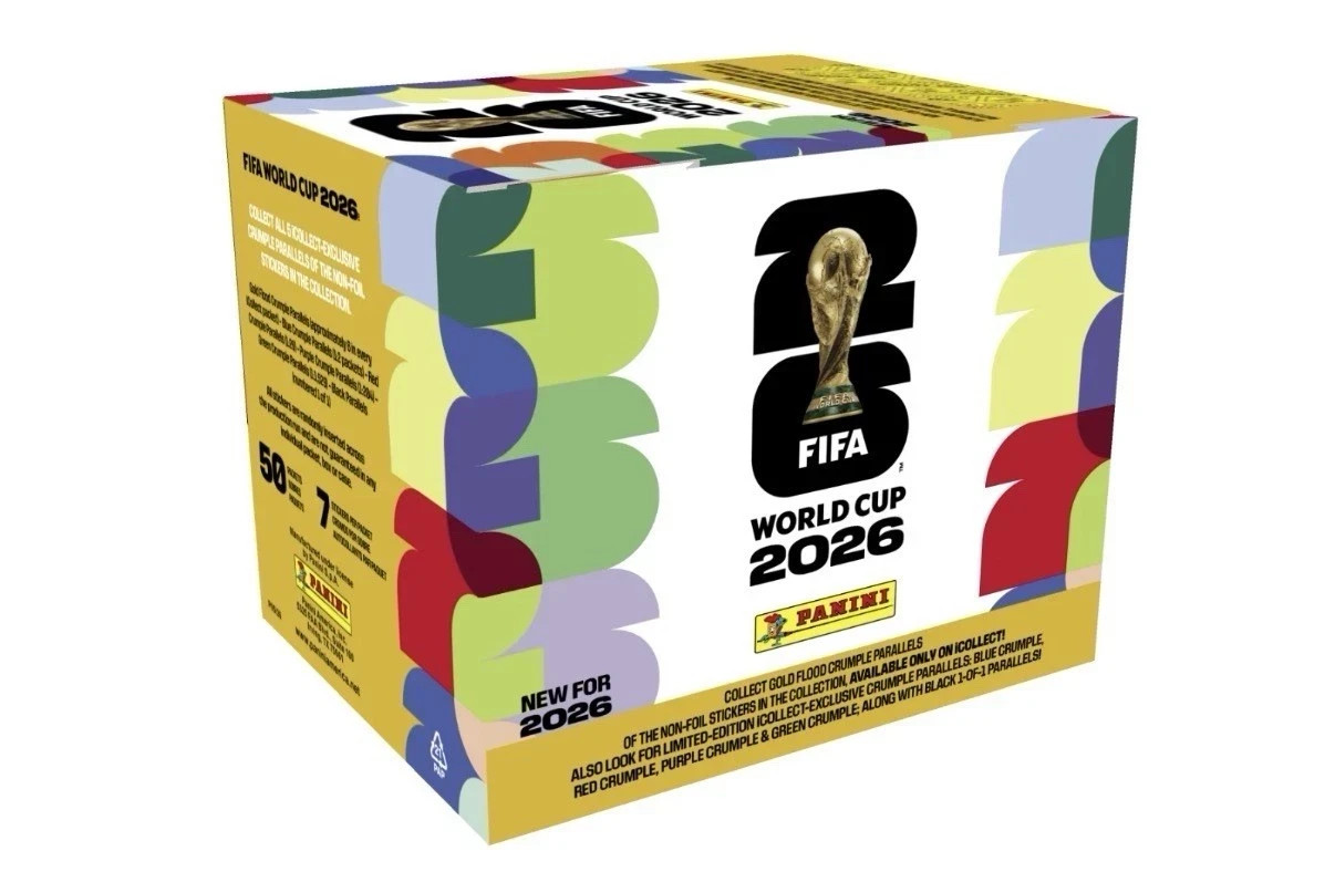 Panini FIFA World Cup 2026 ステッカー 50パック Panini FIFA World Cup 2026 Official Sticker 50-Pack Box Limited+++