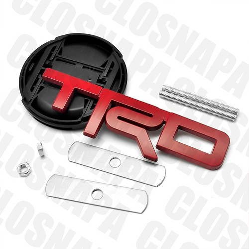 Tri-Color 3 Grille Badge Emblem for Toyota Tacoma Tundra 4Runner TRD Grill