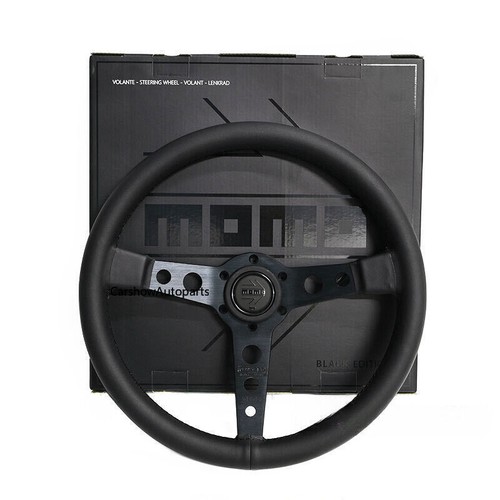 MOMO BLACK EDITION 350mm/14inch MOD07 Small Dish Sport Steering